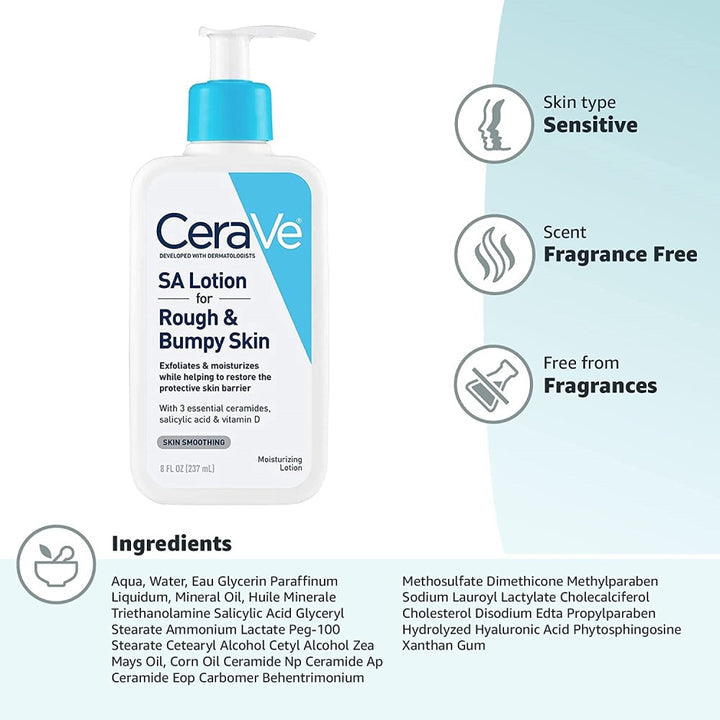 CeraVe SA Lotion for Rough & Bumpy Skin