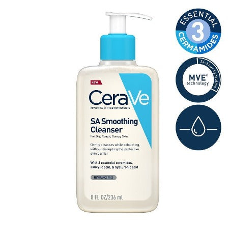 CeraVe SA Smoothing Cleanser - 236 ml