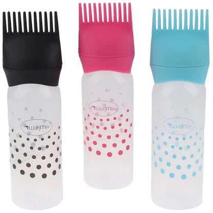 Hair Oil Comb Bottle