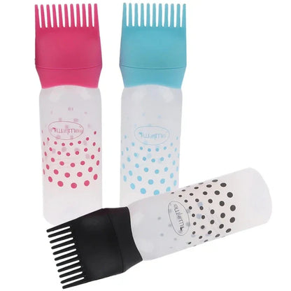 Hair Oil Comb Bottle