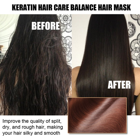 Keratin Hair Care Balance Hair Mask & Keratin Serum 3 Pcs Deal Hair Treatment