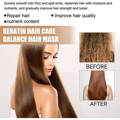 Keratin Hair Care Balance Hair Mask & Keratin Serum 3 Pcs Deal Hair Treatment