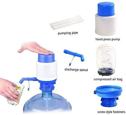 Manual Water Pump Dispenser for 19 Liter Bottles