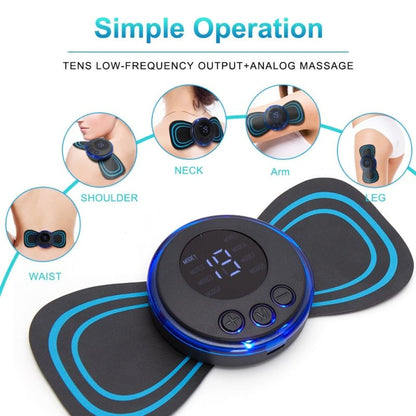 Mini Butterfly EMS Electronic Pulse Massager Men & Women