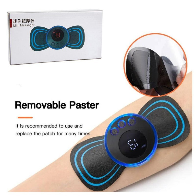 Mini Butterfly EMS Electronic Pulse Massager Men & Women