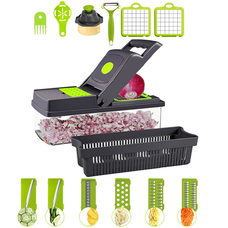 14-in-1 Handheld Vegetable Cutter