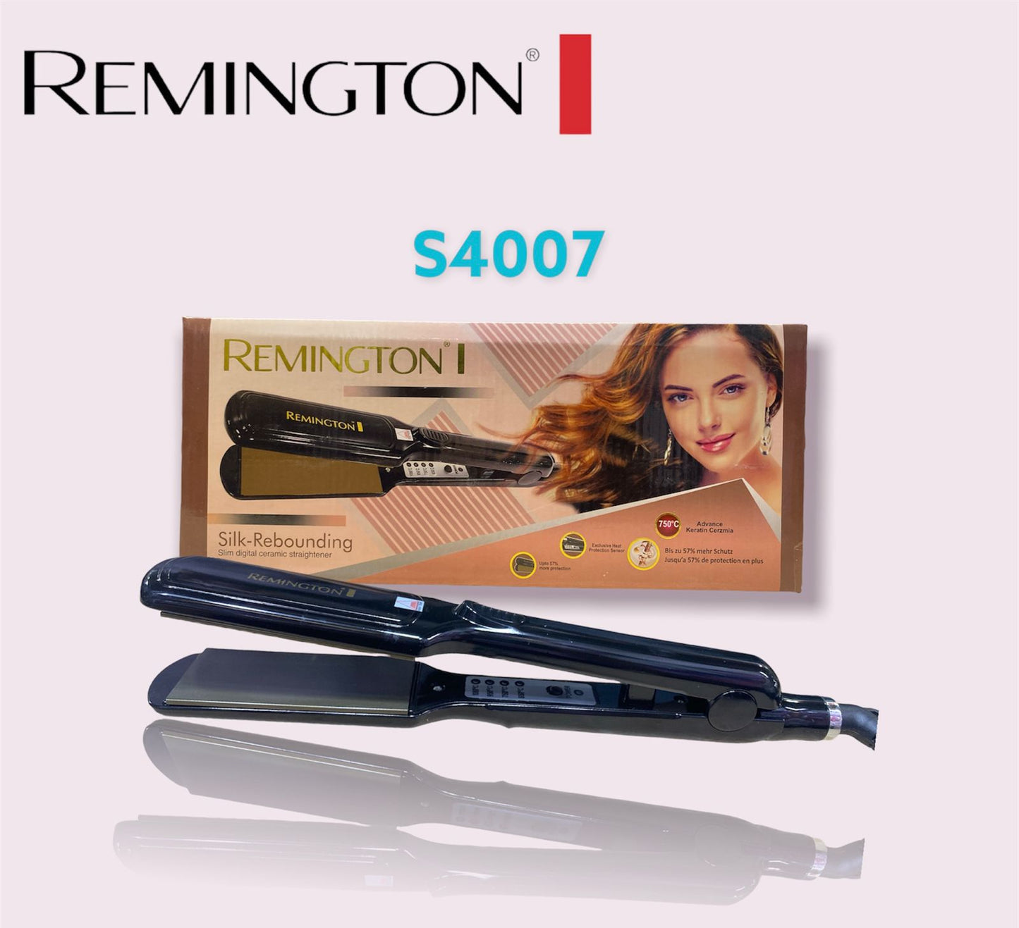 Remington Hair Silk Rebounding Straightener