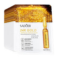 10pcs SAODER 24K Gold Facial Face Masks Skincare Firming Moisturizing Nourishing Hydrating Skin Care