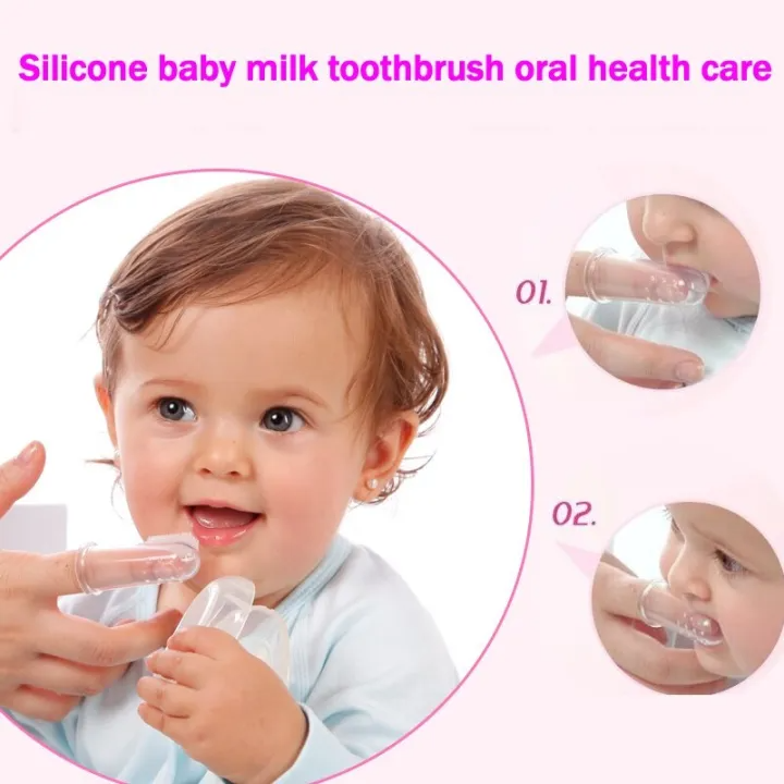 Silicone Finger Brush For Kids