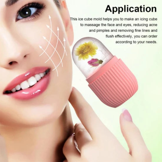 Silicone Ice Roller Facial Massage | Skin Care Tools