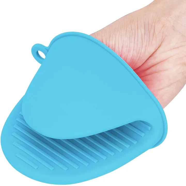 Silicone Pot Holder & Oven Mitts Multipurpose Heat Resistant Set