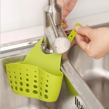 Silicone Sink Basket Hanging Kitchen Basket