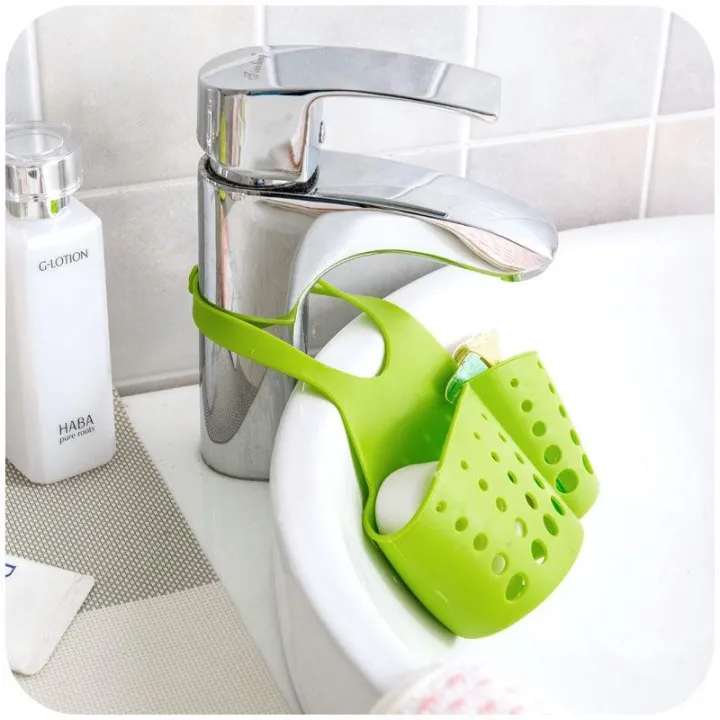 Silicone Sink Basket Hanging Kitchen Basket