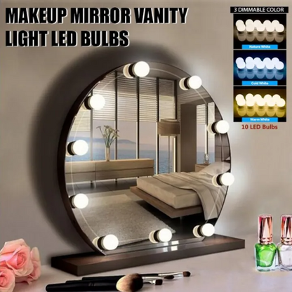 Vanity Light LED Bulbs for Mirror (10 Bulbs)