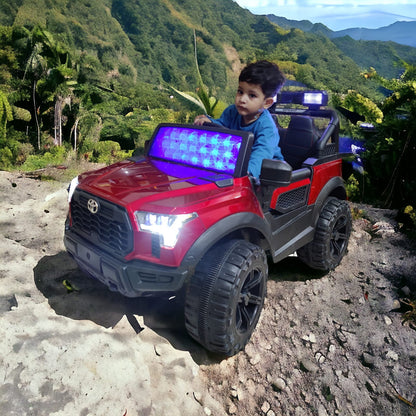 Electric Jeep Car for Kids 🚗 | 🔋 Rechargeable Battery With Multi Functional Remote Car