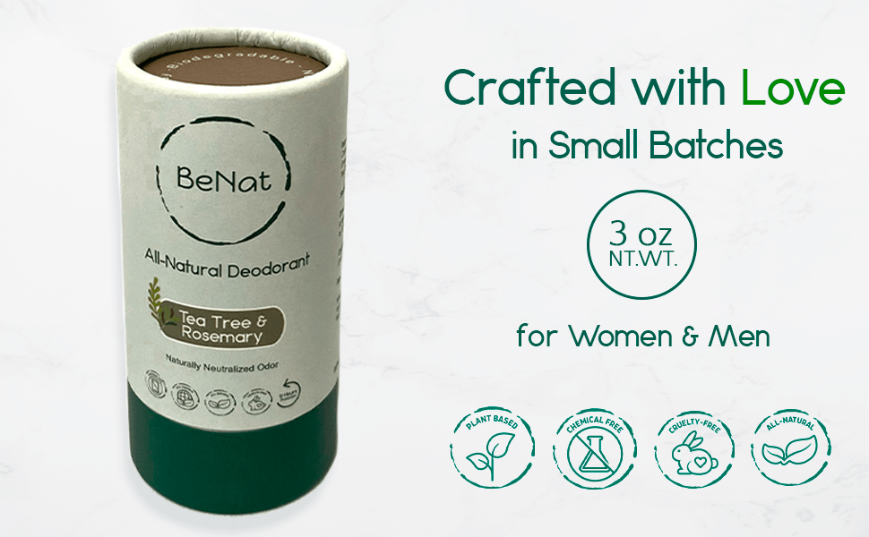 All Natural, Plastic - Free Deodorants - click2shop