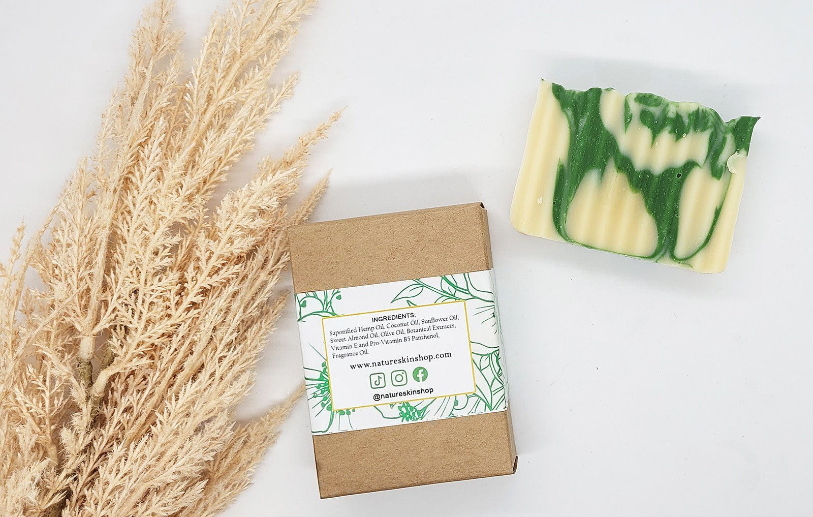 Bath Bar - Hemp - infused Nourishing Soap - Hydrates Skin - click2shop