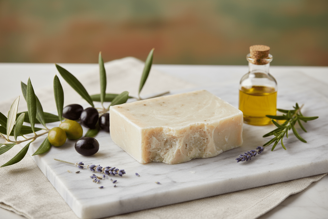 Castile Handmade Bar Soap - 100% Natural - Chemical Free - Olive Oil - click2shop