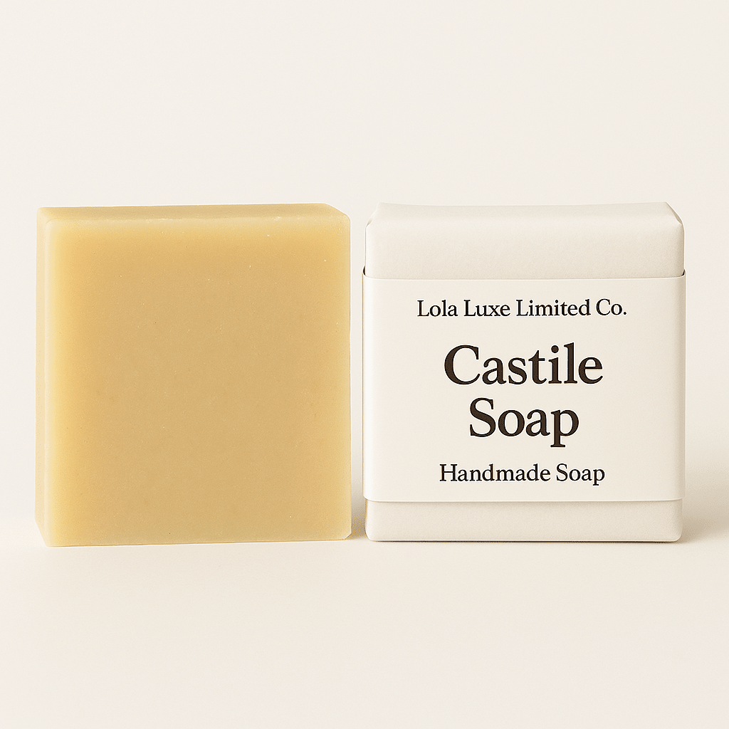 Castile Handmade Bar Soap - 100% Natural - Chemical Free - Olive Oil - click2shop