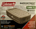 Coleman Air Mattress (Double High Twin) 120v Rechargeable Air Pump included - click2shop