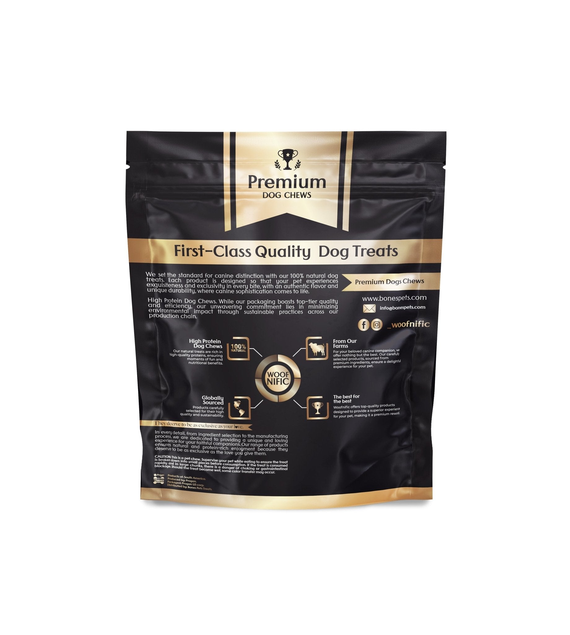 Dog Chews - 100% Natural - Premium Braided Sticks - click2shop