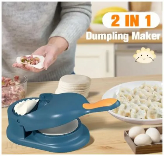 2-in-1 Dumpling Maker: Samosa, Momos