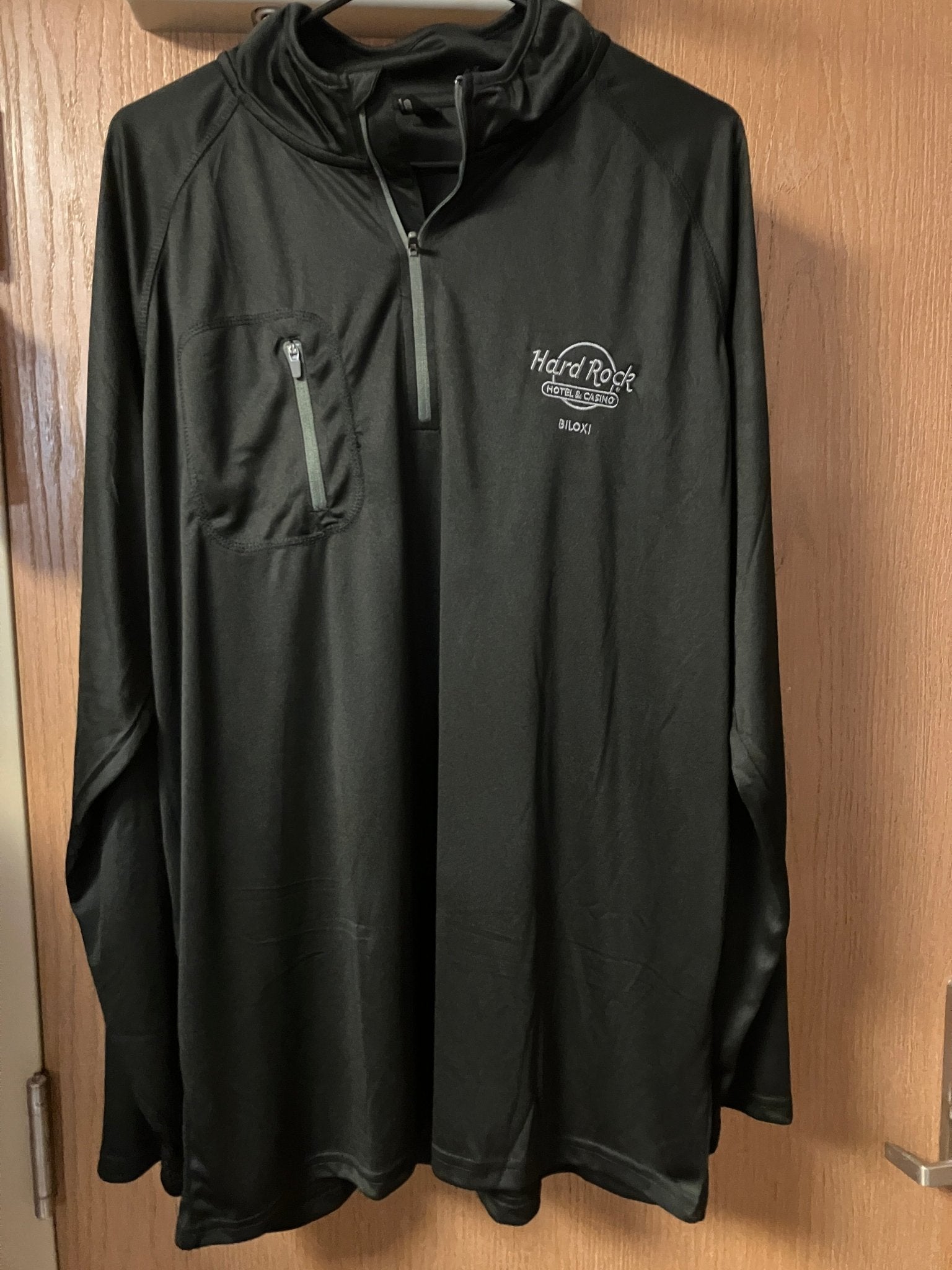 Hard Rock Biloxi Jacket w/pocket NEW 2XL Black - click2shop