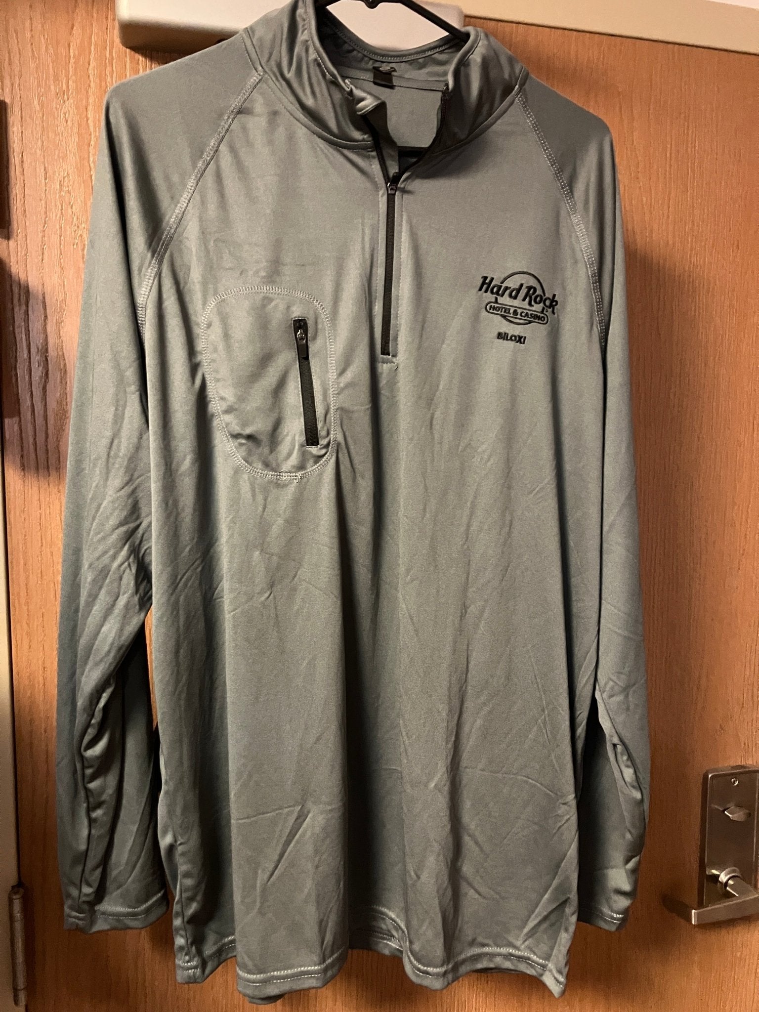 Hard Rock Biloxi Jacket w/pocket NEW 2XL Gray - click2shop