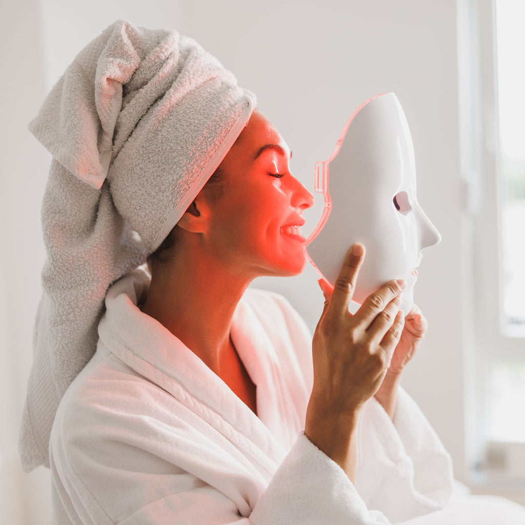 Light Therapy 7 - in - 1 LED Face Mask - Advanced Skincare - DIY at Home! - click2shop