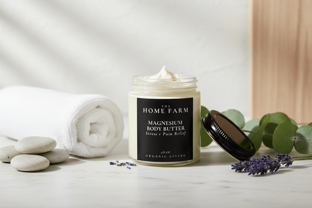Magnesium Body Butter - Relaxation, Stress Relief - Migraine Relief - Sore Muscles - click2shop