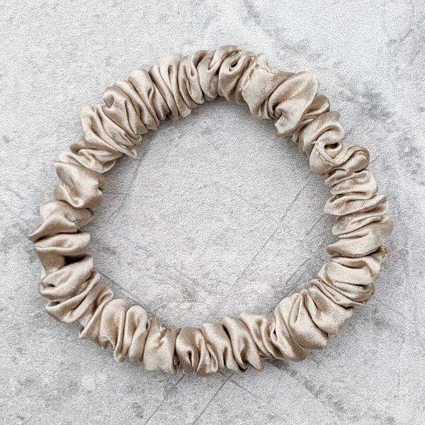 Silkki - 100% Silk Scrunchie - Slim Size - click2shop
