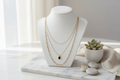 TARA Layered Necklace - Hypoallergenic - Handmade in Canada - click2shop
